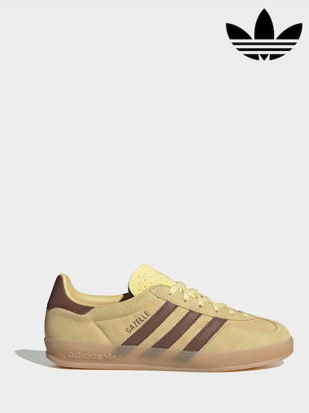 Yellow - Adidas Originals Gazelle Indoor Shoes