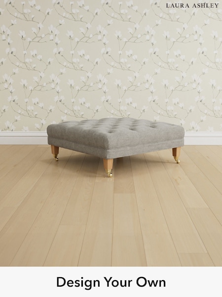 Orla/Pale Steel Grey Chatsworth Button Back By Laura Ashley (W03782) | £700