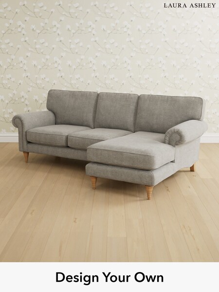 Orla/Pale Steel Grey Kingston By Laura Ashley (W03783) | £2,325