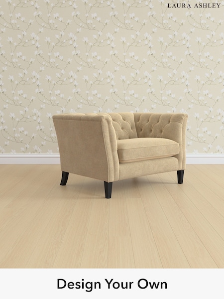 Peyton/Sable Natural Chatsworth Button Back By Laura Ashley (W03808) | £1,050