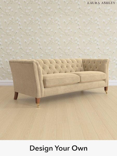 Peyton/Sable Natural Chatsworth Button Back By Laura Ashley (W03808) | £1,450