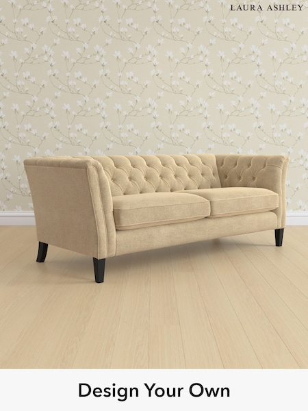 Peyton/Sable Natural Chatsworth Button Back By Laura Ashley (W03808) | £1,450