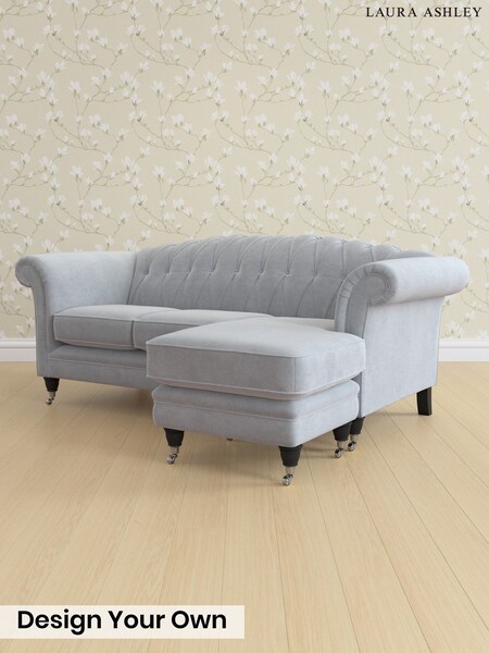 Peyton/Powder Blue Gloucester Button Back By Laura Ashley (W03819) | £1,800