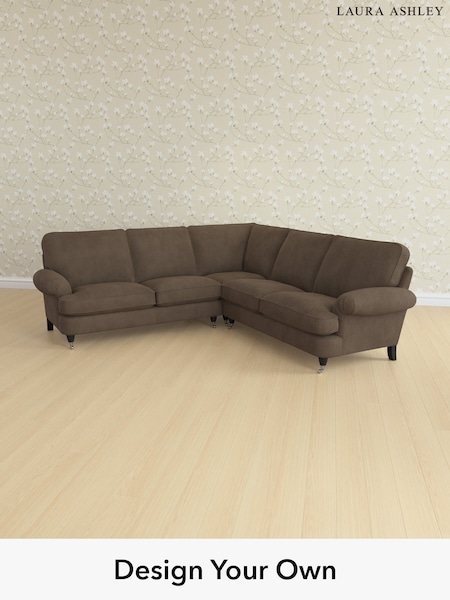 Sinclair Cord/Chocolate Brown Beaumaris By Laura Ashley (W03824) | £2,800