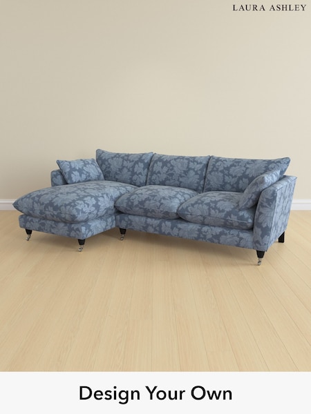 Tamara/Dusky Seaspray Blue Casterton By Laura Ashley (W03825) | £2,375