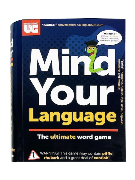 University Games Blue Mind Your Language Board Game (W03993) | £20