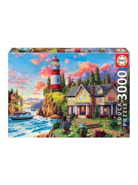 University Games Natural Lighthouse & Cottage 3000pc Puzzle (W04007) | £25