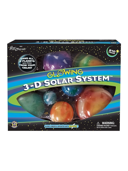 University Games Natural 3-D Solar System - Glow In The Dark (W04011) | £20