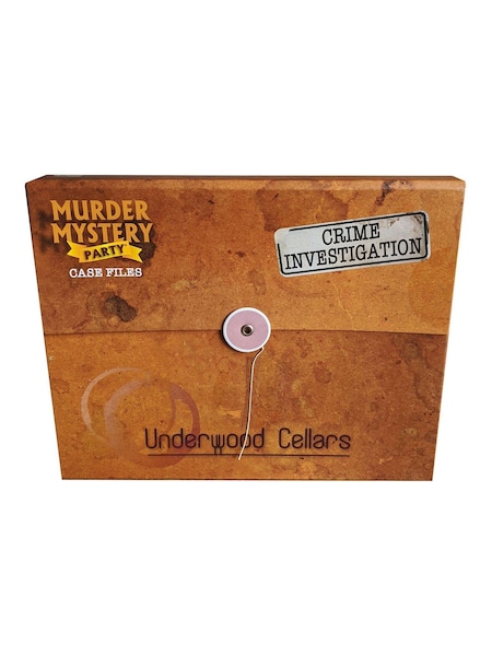 University Games Brown Murder Mystery Party Underwood Cellars Case Files (W04012) | £20