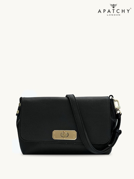 Apatchy Black The Maisie Maxi Leather Bag (W04068) | £145