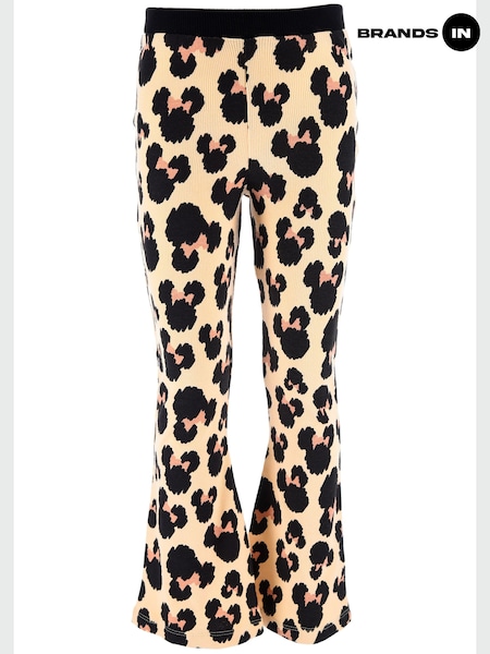 Brands In Black Disney Minnie Mouse Leopard Leggings (W04210) | £36