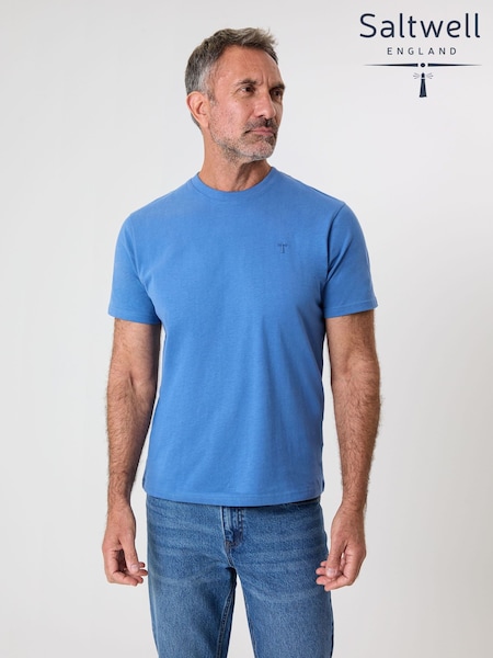 Saltwell Peached Cotton Jersey T-Shirt (W04292) | £20