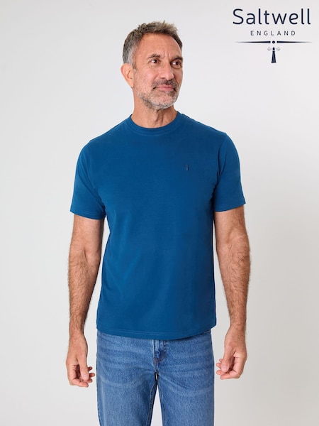 Saltwell Peached Cotton Jersey T-Shirt (W04307) | £20