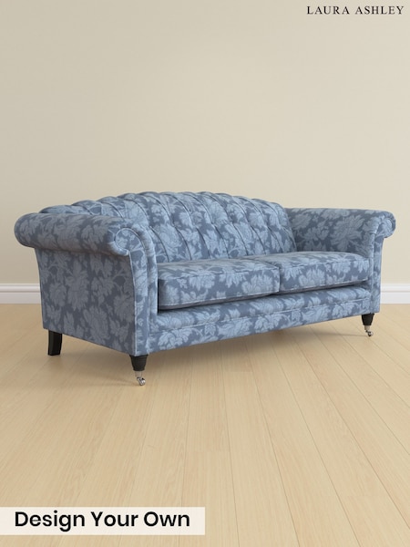Tamara/Dusky Seaspray Blue Gloucester Button Back By Laura Ashley (W05278) | £1,675