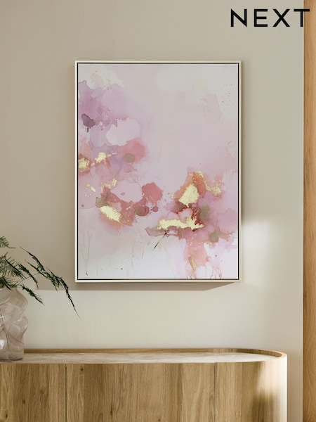 Watercolour Framed Abstract Wall Art
