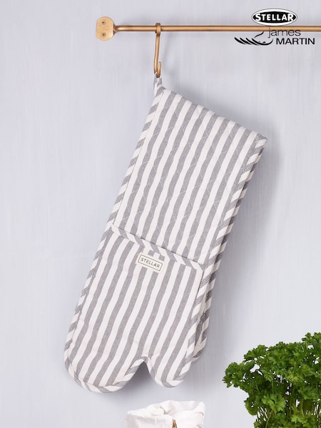 Stellar Grey Double Oven Gloves (W06041) | £14