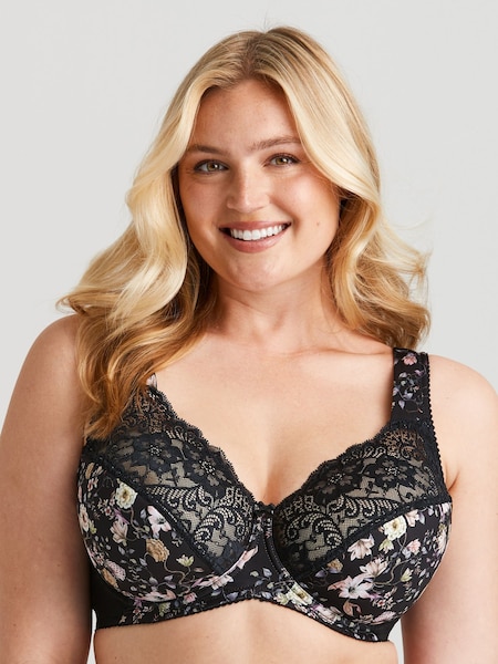 Miss Mary of Sweden Black Fauna Wired Bra (W06177) | £52