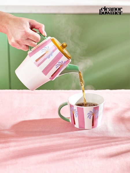 Eleanor Bowmer Multi Electric Coast Palm Tea For One (W06471) | £45