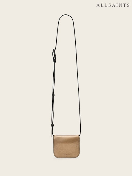 AllSaints Yellow Maeve Card Cross-Body Bag (W06576) | £79