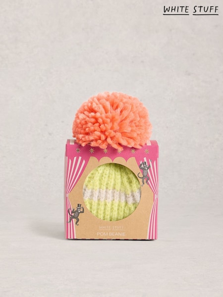 White Stuff Red Pom in a Box Hats (W06665) | £29