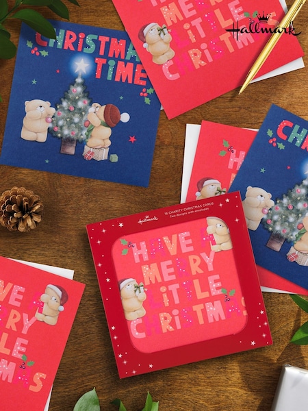 Hallmark 16 Pack Forever Friends Charity Christmas Card