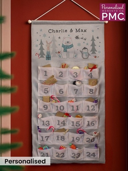 PMC Personalised Polar Bear Advent Calendar (W07258) | £22
