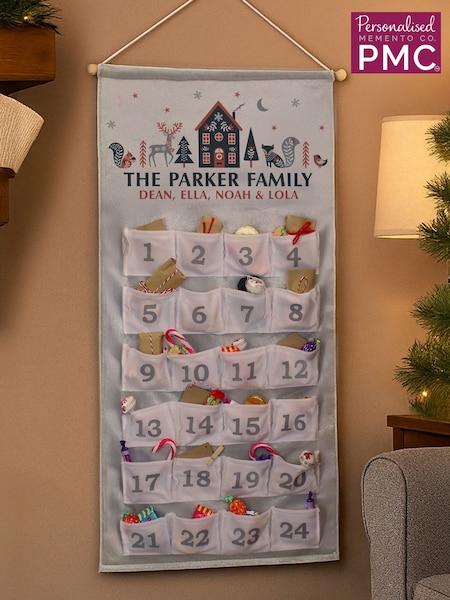 PMC Personalised Christmas Home Advent Calendar (W07265) | £22
