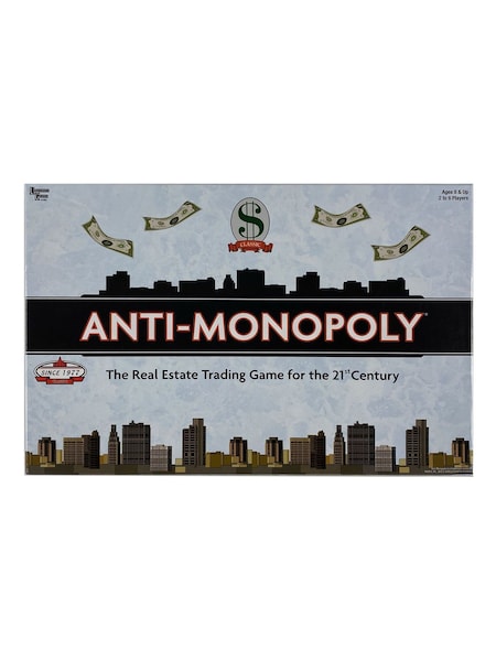 University Games Grey Anti Monopoly Board Game (W07314) | £20