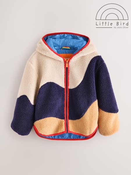 Colour Block Wave - Little Bird By Jools Oliver Borg Fleece