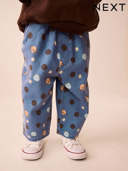 Blue Space - Pull On Wide Trousers (3mths-7yrs)