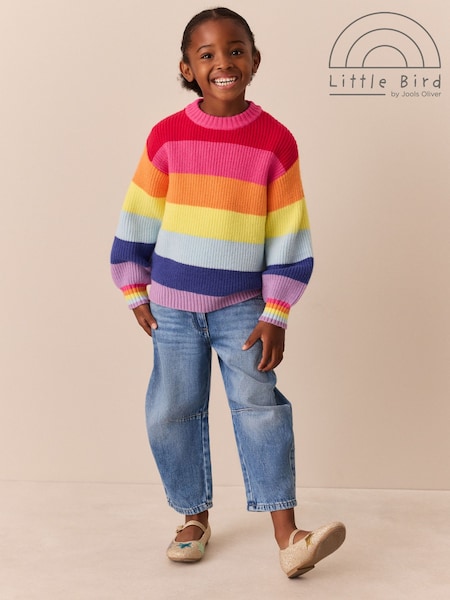 Rainbow Stripe - Little Bird By Jools Oliver Knitted Jumper