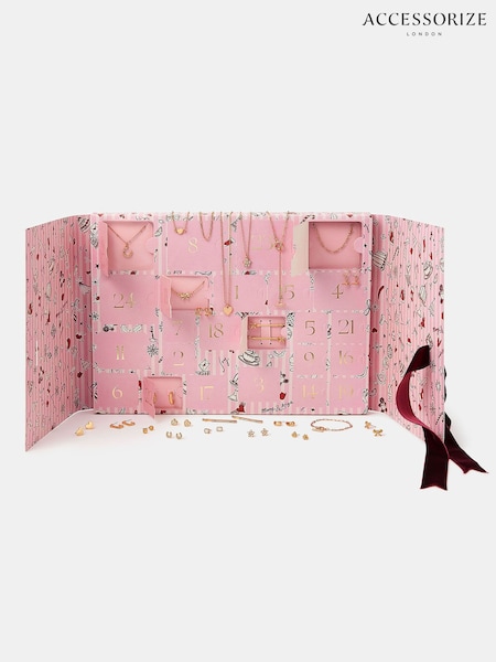 Accessorize Gold 24 Days of Accessorize Christmas Advent Calendar (W07557) | £45