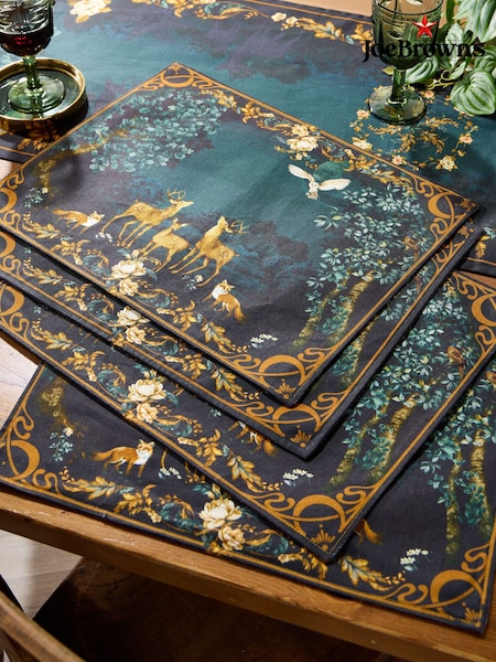 Joe Browns 4 Pack Green Forest Oasis Placemats (W07779) | £30