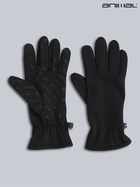 Animal Black Brooklyn  Gloves (W07802) | £25
