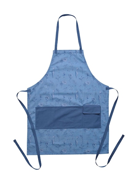 Widdop Blue Garden Apron (W07931) | £22
