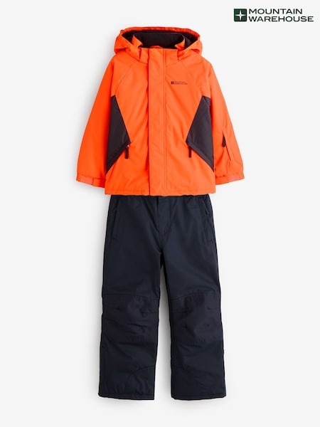 Mountain Warehouse Orange Ski Jacket and Joggers Set (W08197) | £70