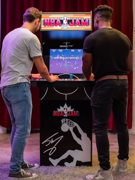 Arcade 1 Orange NBA Jam SHAQ XL Arcade Machine (W08320) | £700