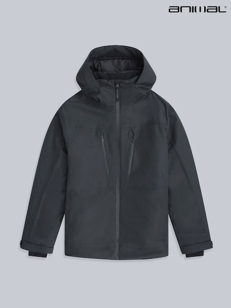 Animal Black Arctic Waterproof Ski Jacket (W08672) | £155