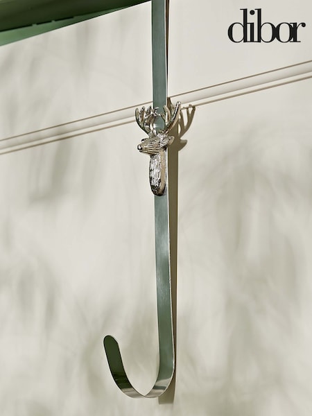 Dibor Stag Head Wreath Hanger (W08863) | £15