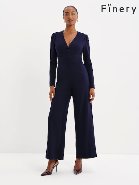Blue - Finery Melly Jumpsuit