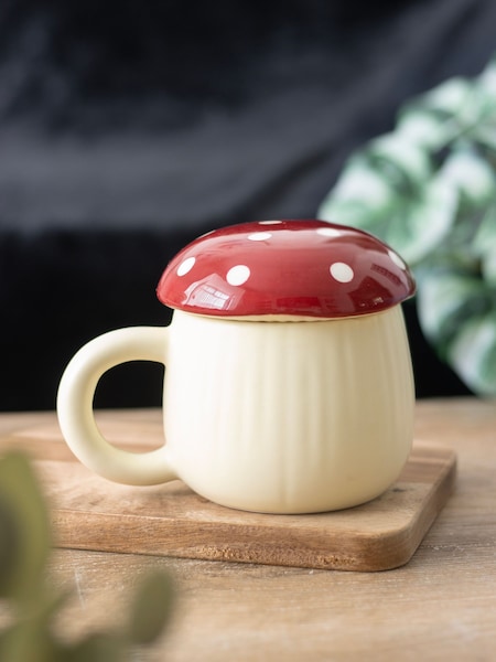 Something Different Cream Mushroom Shaped Mug (W10357) | £13