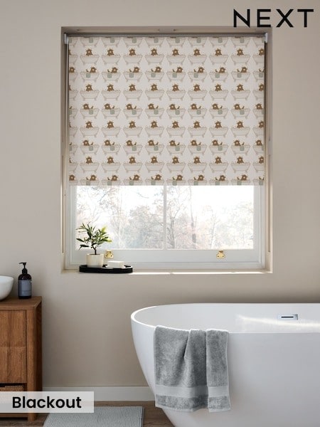 Ready Made Blackout Bathroom Hamish Spa Roller Blinds