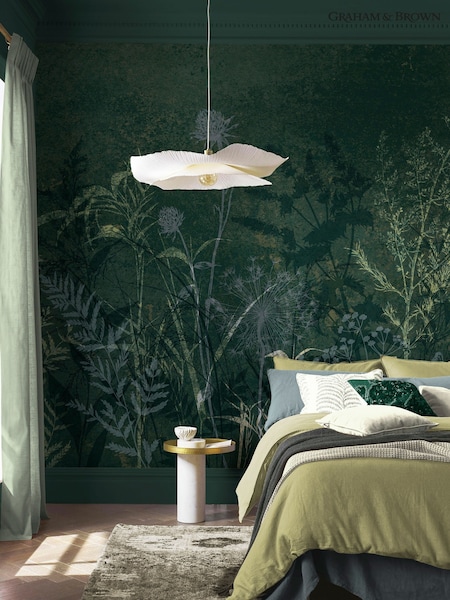 Graham & Brown Emerald Restore Fixed Size Mural 2.5m x 4m (W10783) | £300