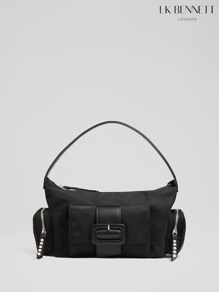 LK Bennett Black Zig Shoulder Bag (W11478) | £129