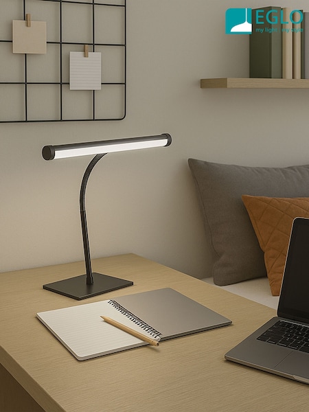 Eglo Nickelnero Riccione LED Tuneable Desk Lamp (W11683) | £50