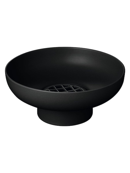 blomus Black Low MIYABI Short Vase (W12175) | £62