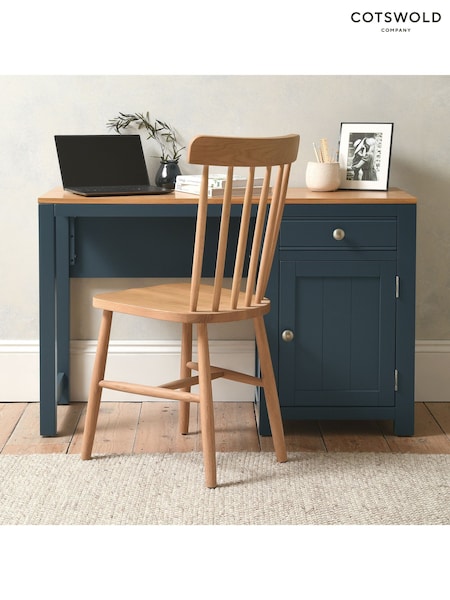 Cotswold Company Blue Chalford Storage Desk (W12176) | £420