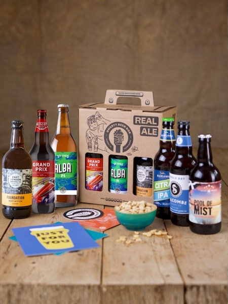 QWERTY Beer Box Deluxe Real Ale Beer Gift Experience (W12585) | £42