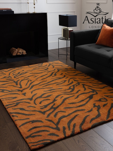 Asiatic Rugs Spice Wilder Splash Charcoal Rug (W13012) | £109 - £319