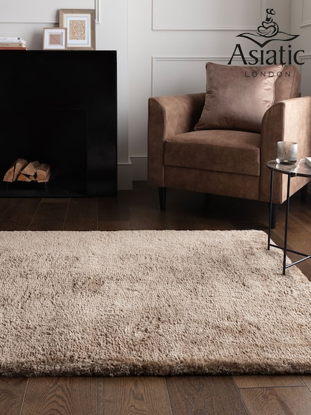 Asiatic Rugs Taupe Opulence Ivory Rug (W13015) | £59 - £279